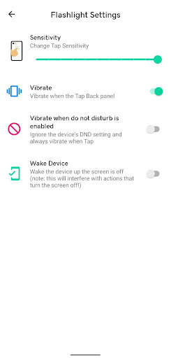 TapTap Flashlight - Android 11 screenshot 2