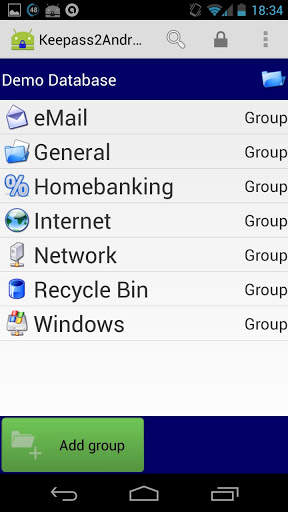 Keepass2Android Offline screenshot 5