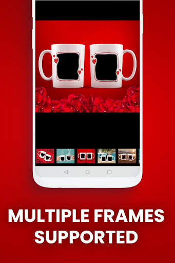 Couple Cup Photo Frame screenshot 1