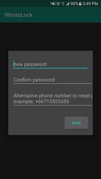 WhatsLock screenshot 1