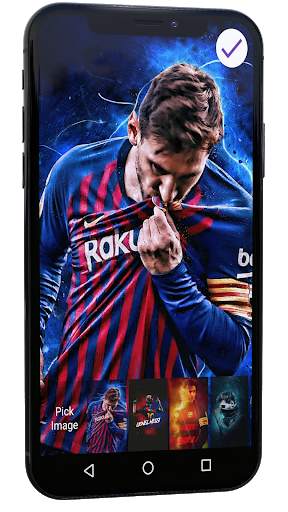 Lock Screen for Messi   Wallpapers 3 تصوير الشاشة