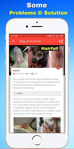 Dog and owner : Breed info , Diet , fact screenshot 6