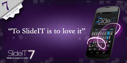 SlideIT Keyboard screenshot 1