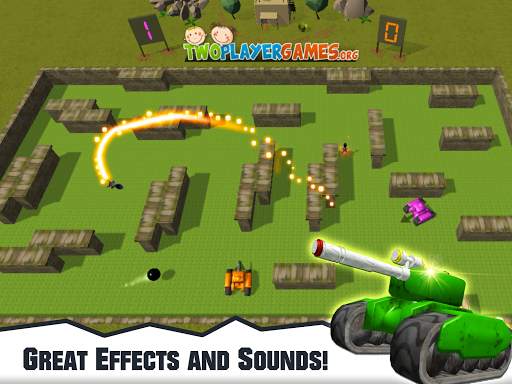 2 Player Tank Wars screenshot 7
