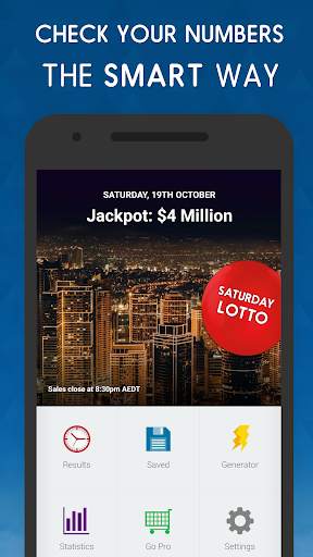 My Lotto Australia - Results, Statistics & More screenshot 1