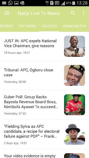 Naija Live Tv News screenshot 1