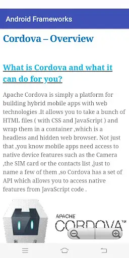 Frameworks for Android screenshot 8