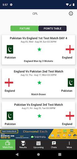 Cricket Premiere League - Cricket Live Line screenshot 6