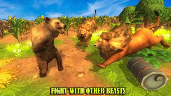 Angry Lion Attack स्क्रीनशॉट 2