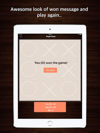 Tic Tac Toe - Noughts and cross, 2 players OX game screenshot 8