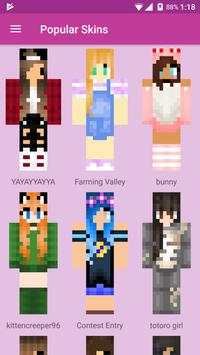 New Girl Skins for Minecraft screenshot 12