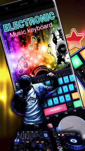 Electronic music DJ keyboard screenshot 1