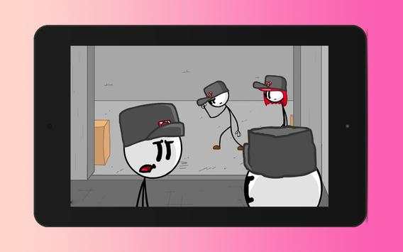 Stickman Prison Escape Puzzle Game screenshot 1