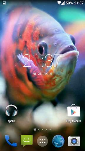 Aquarium 3D. Video Wallpaper screenshot 1