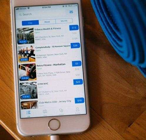fitness app 1 تصوير الشاشة