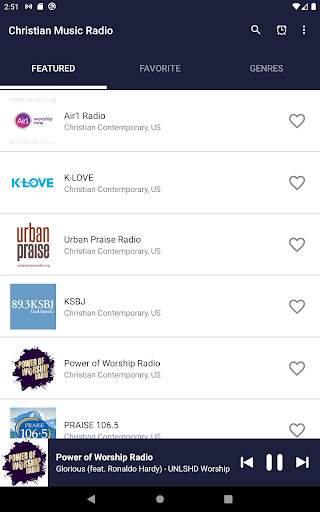 Christian Music Radio Stations screenshot 6