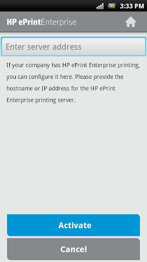 HP ePrint Enterprise (service) 2 تصوير الشاشة