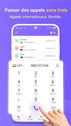 AbTalk Call - Appel mondial screenshot 6