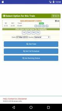 Railinfo - indian railway enquiry screenshot 3