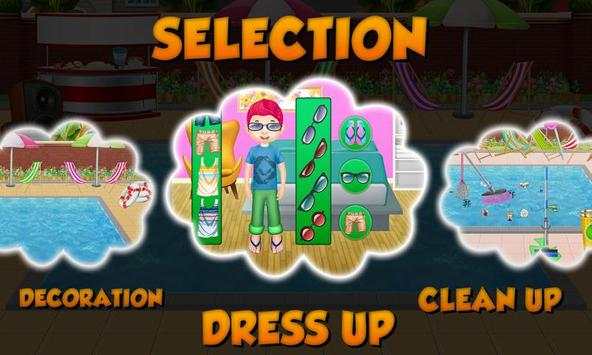 Swimming Pool Repair & Clean up: Games For Girls screenshot 3