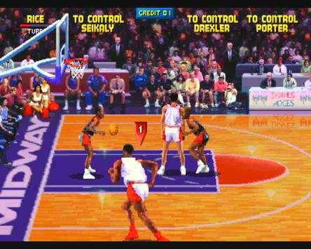 The NBA-JAM Slam Dunk Moves screenshot 1