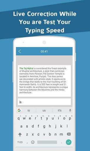 Typing Test - Test Your Speed : Fast Typing Master screenshot 3