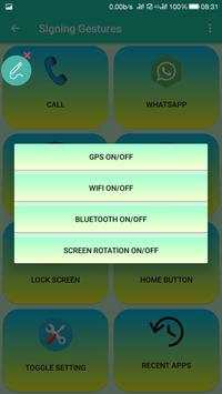 Signing Gesture Launcher screenshot 3