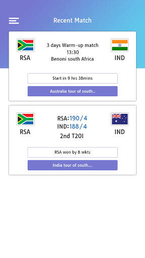 Live cricket score : Watch live cricket score screenshot 6