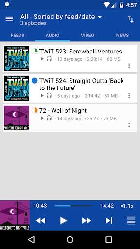 DoggCatcher Podcast Player screenshot 4