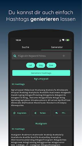Tag Me - Finde & Suche Top Instagram Hashtags screenshot 8