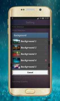 Photo Rain Drop Live Wallpaper screenshot 4