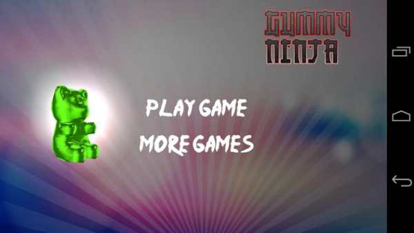 Gummy Bear Ninja screenshot 1