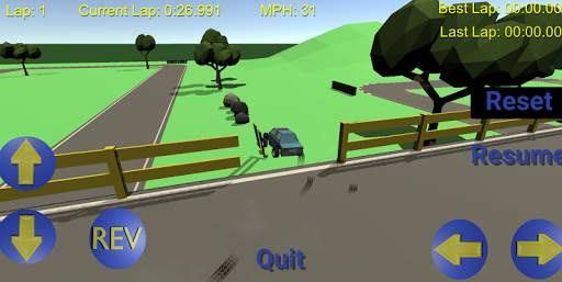Low Poly Racing screenshot 4