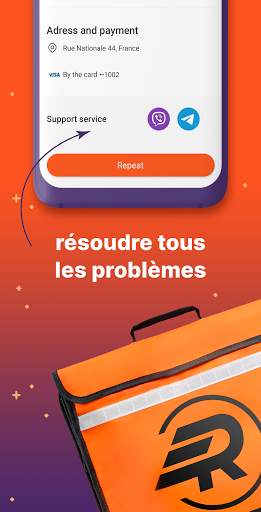 Rocket－livraison de repas screenshot 6