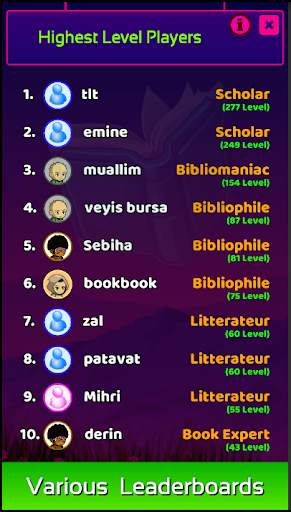 Literature Quiz Game screenshot 7