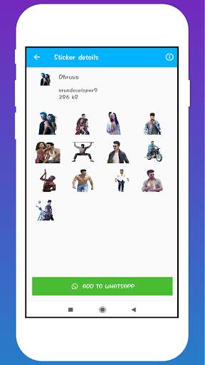 Ram Charan Stickers screenshot 7