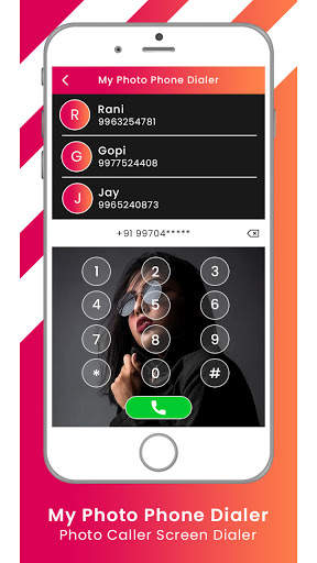 My Photo Phone Dialer: Photo Caller Screen Dialer screenshot 1