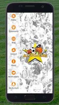 All Sport Stars Social Network screenshot 1