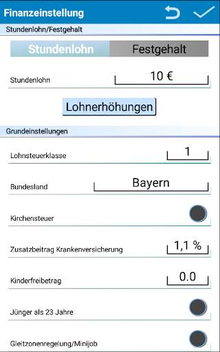 Verdienst Schicht Planer Lite screenshot 6