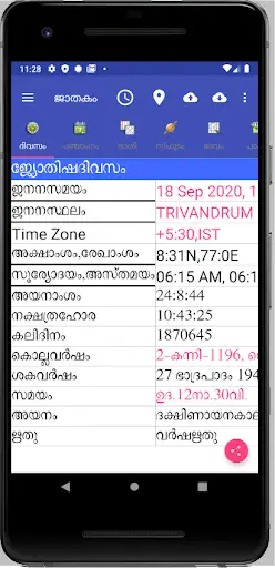 Vedic Astrology Malayalam screenshot 2