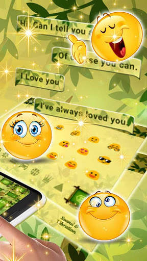 SMS Garden Keyboard screenshot 3