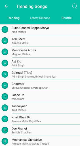 Ankit Tiwari Songs Lyrics screenshot 5