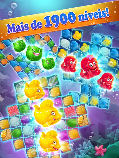 Mermaid-puzzle match-3 tesouro screenshot 16