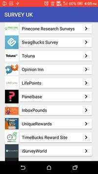 Survey Uk - Survey app to earn money स्क्रीनशॉट 2