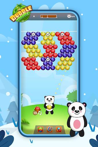Bubble Shooter 2021 : Panda rescue world screenshot 8