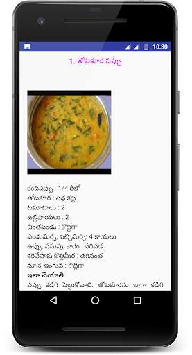Telugu Vantalu screenshot 3