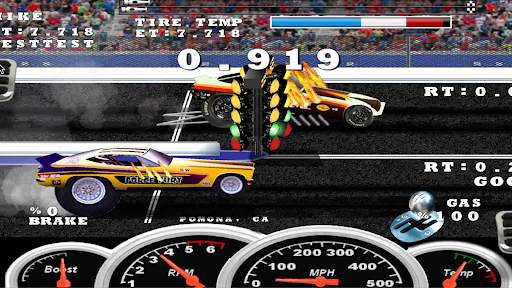 Burn Out Drag Racing screenshot 6