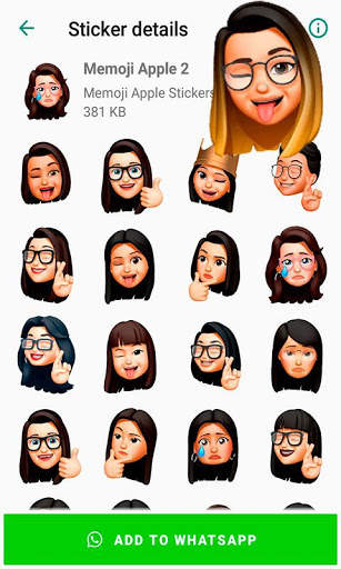 Sticker Maker for WhatsApp   iPhone Memoji 2020 screenshot 3