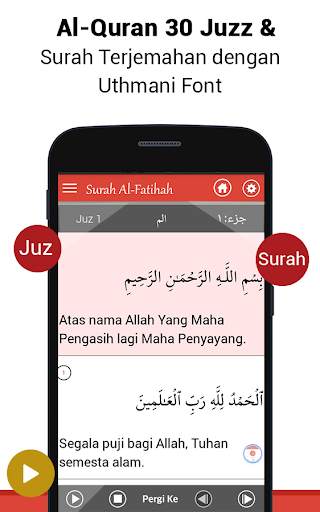 Al Quran Bahasa Indonesia MP3 screenshot 2