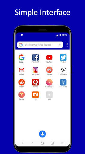 XNX Browser - unblock sites screenshot 1